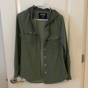 Alpha Forward Small Chambray Shacket